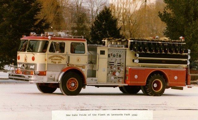 Engine 106-1980 Hahn before being refurbished by Pierce in 1993